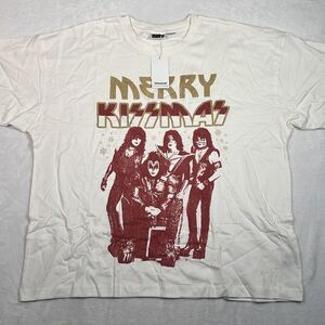 Kiss oversized band merch‎ t-shirt-NWT-L/XL